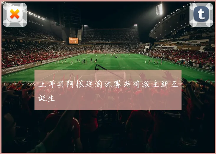 土耳其阿根廷淘汰赛老将救主新王诞生